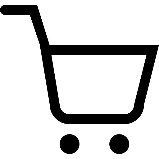 Shopping cart outline e-commerce commerce big mug line icon