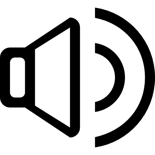 Speaker outline big mug line speakers symbols icon