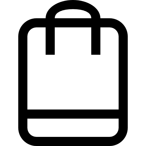 Shopping bag tools tool bag icon