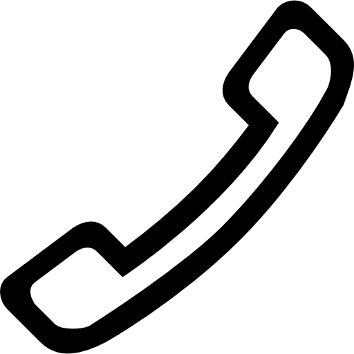 Phone auricular outline call big mug line tool icon