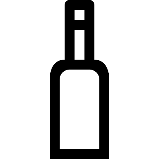 Bottle gross outlined symbol drinks bottles outline icon