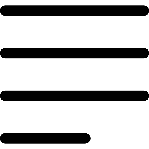 Text alignment option button interface symbol interface option lines icon