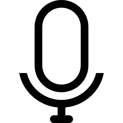 Microphone microphone symbol interface icon