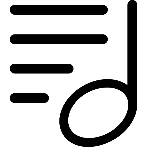 Music theme theme big mug line musical icon