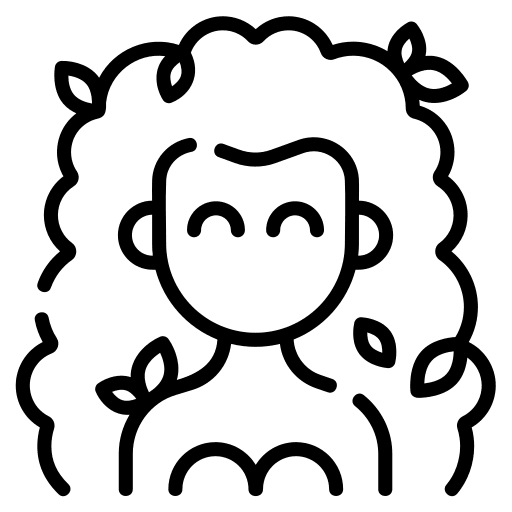 Gaia elf goddess ecology and environment icon Gaia elf goddess ecology and environment icon