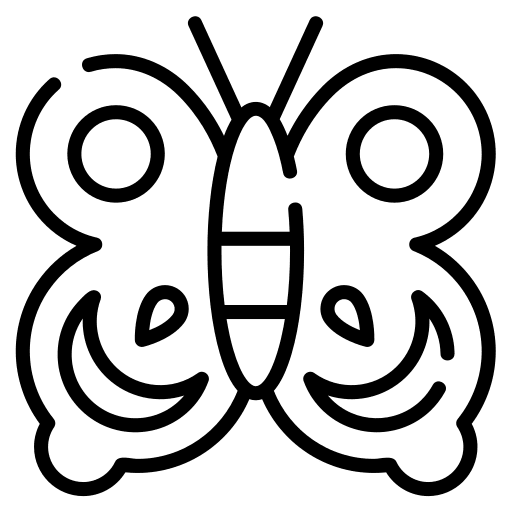 Butterfly entomology butterfly bug icon Butterfly entomology butterfly bug icon