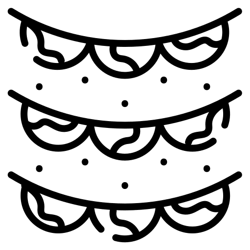 Garlands ecology celebration ecology and environment icon Garlands ecology celebration ecology and environment icon