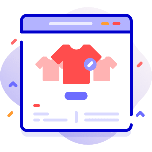 Clothes commerce and shopping marketing ads icon Clothes commerce and shopping marketing ads icon