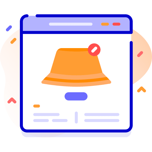 Hat webpage hat website icon Hat webpage hat website icon