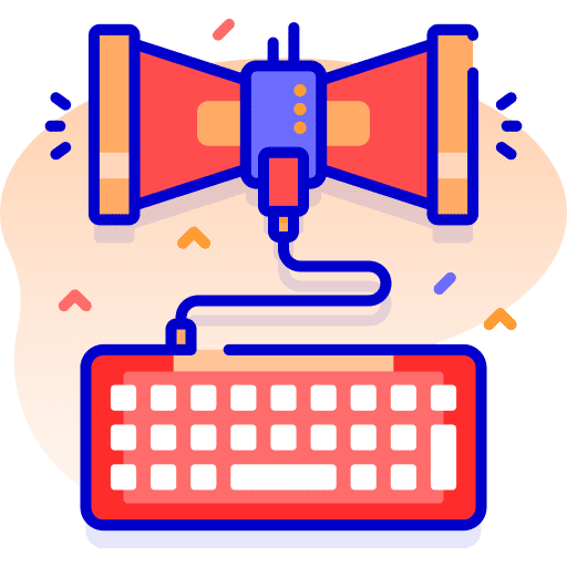 Marketing shout electronics marketing icon Marketing shout electronics marketing icon