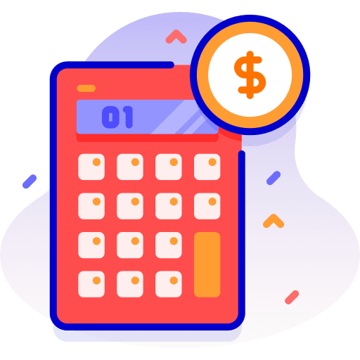Calculator technological commerce and shopping maths icon Calculator technological commerce and shopping maths icon
