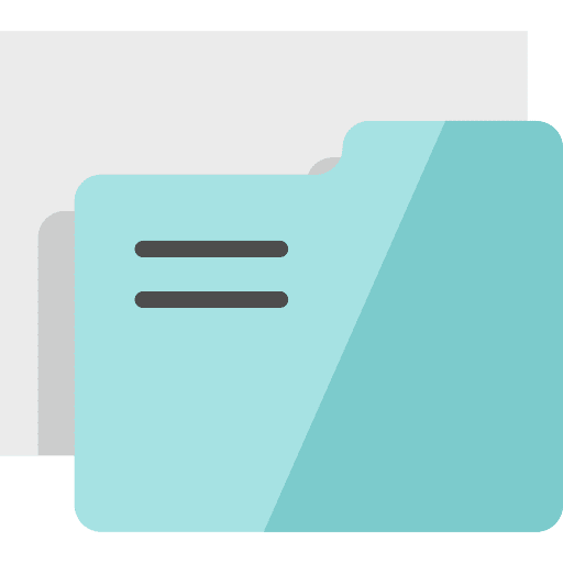 Folder education file document icon