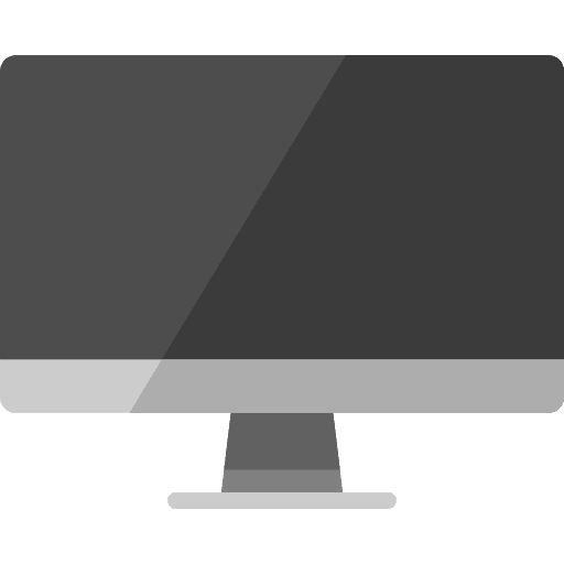 Monitor monitor television screen icon