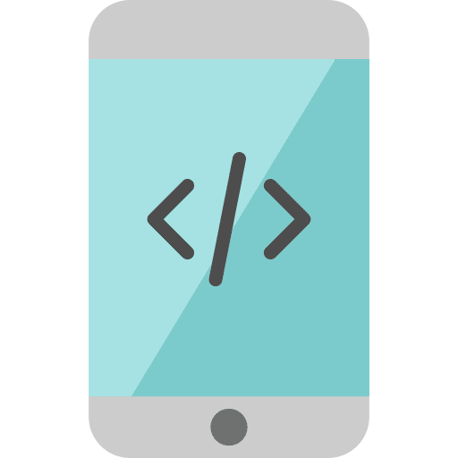 Smartphone touch screen cellphone technology icon Smartphone touch screen cellphone technology icon