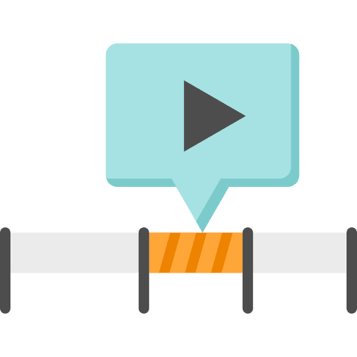 Video editing clipboard video editing technology icon Video editing clipboard video editing technology icon