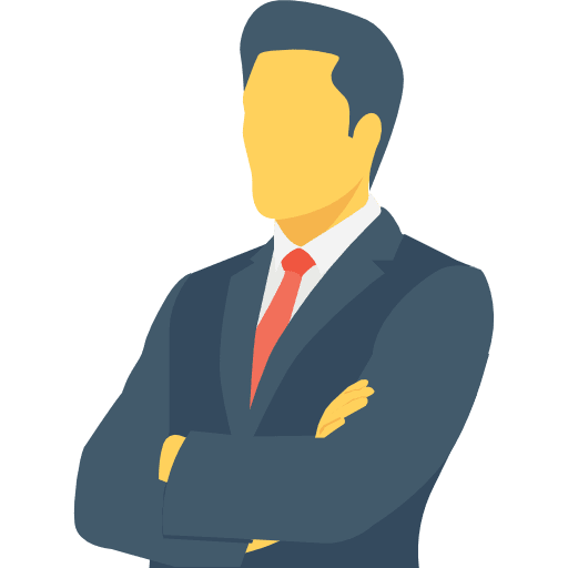 Businessman executive human people icon