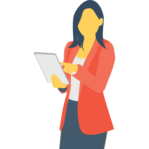 Businesswoman woman activities human icon