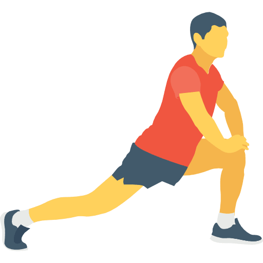 Exercise activities human physical activity icon