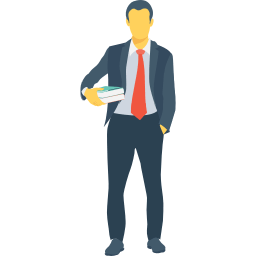 Businessman woman activities business person icon