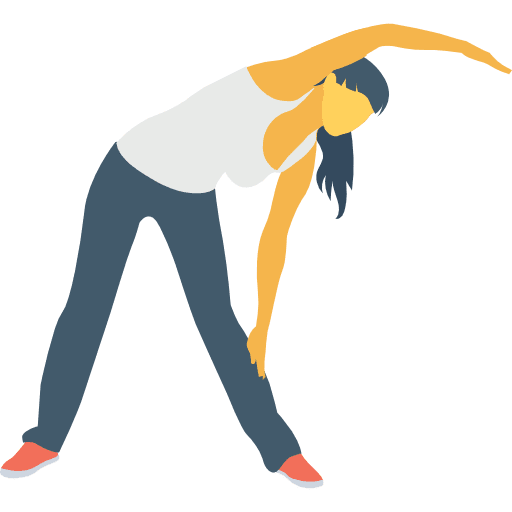 Exercise physical activity aerobic woman icon