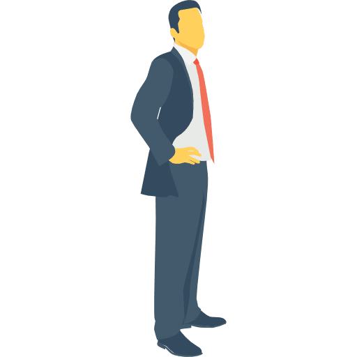 Businessman man activities people icon