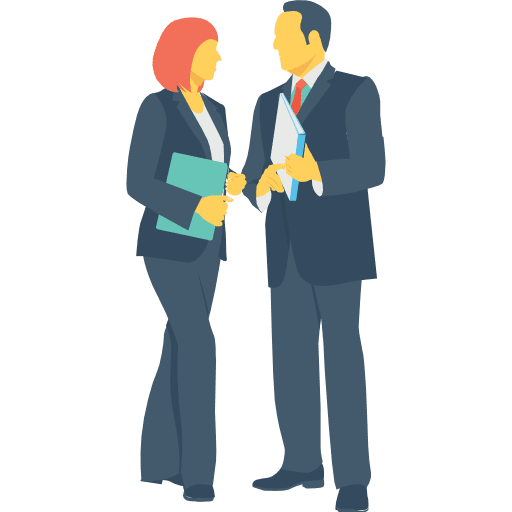 Business woman people activities icon