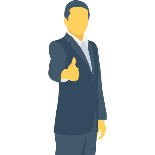 Businessman people activities man icon