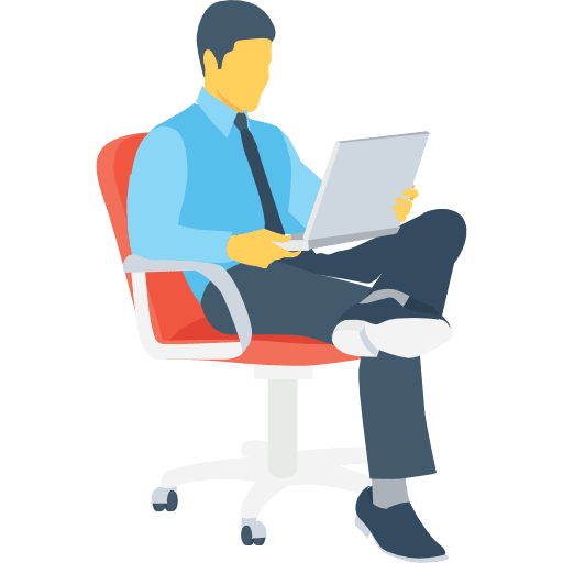 Businessman people human woman icon