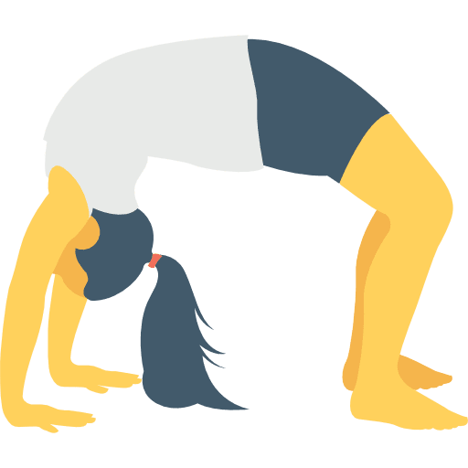 Exercise activities exercise woman icon