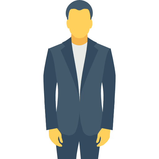 Businessman man people human icon