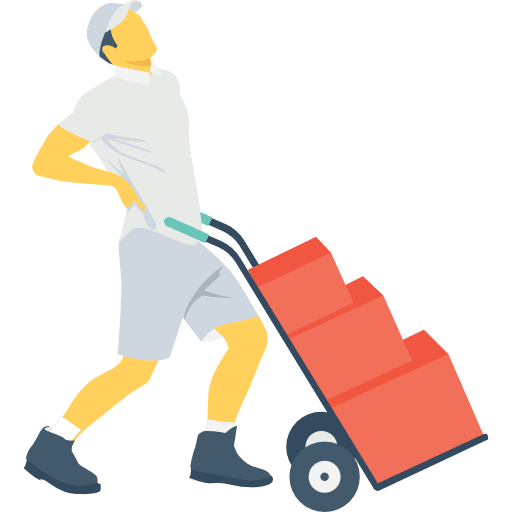 Delivery man delivery man man people icon