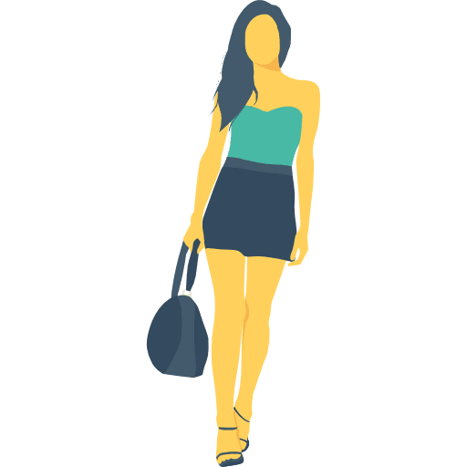 Woman human woman full body icon