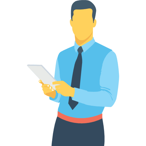 Businessman activities human businessman icon