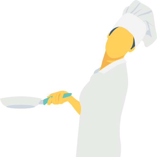Chef human woman chef icon