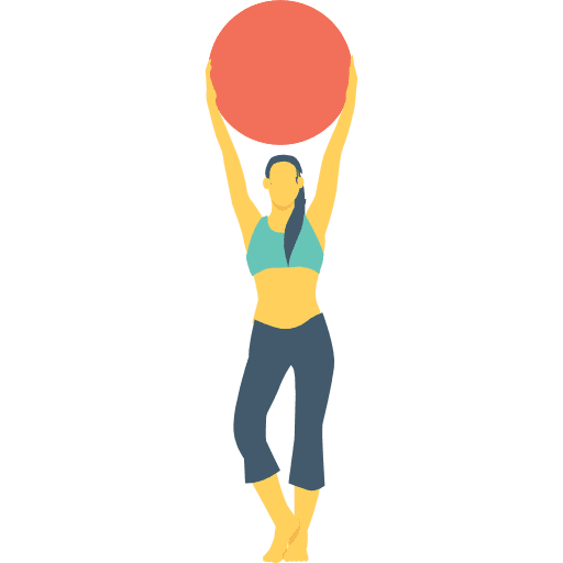 Excersice people human excersice icon