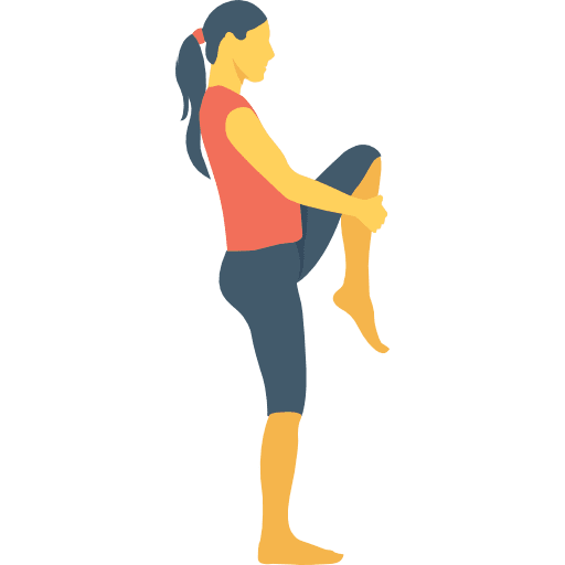 Exercise activities people woman icon