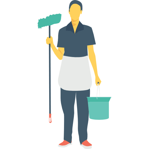 Maid people woman human icon