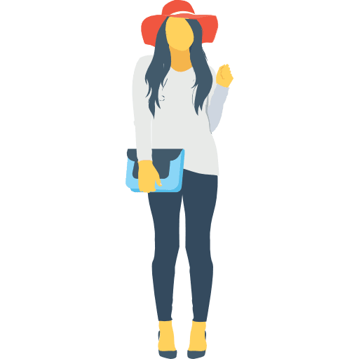 Woman human full body woman icon