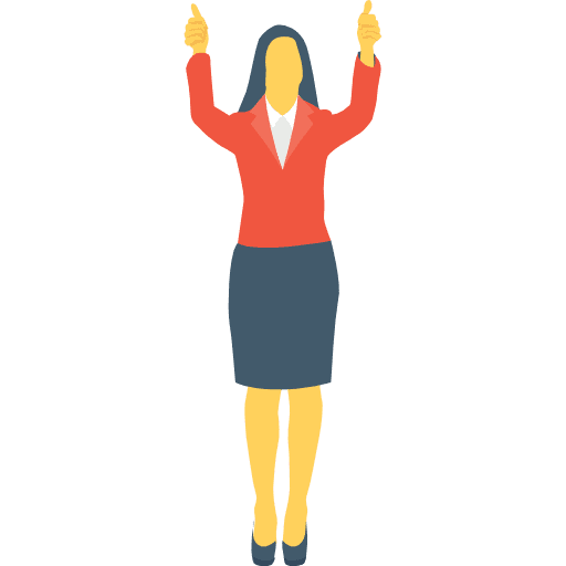 Woman people human activities icon