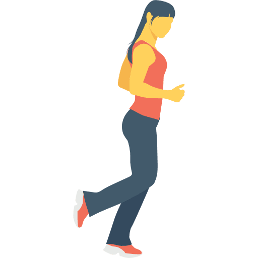Runner sport activities people icon