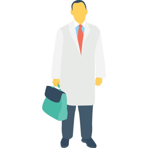 Doctor activities man people icon