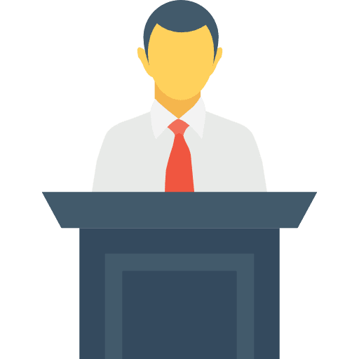 Man man presentation activities icon