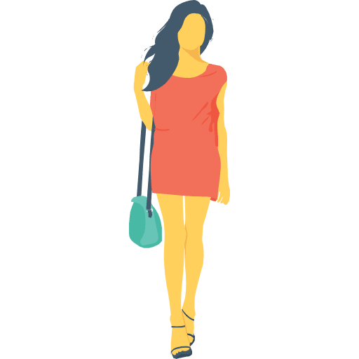 Woman human activities woman icon