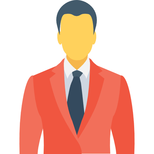 Businessman activities people sales person icon