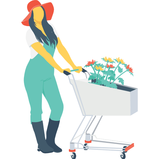 Gardener woman human people icon