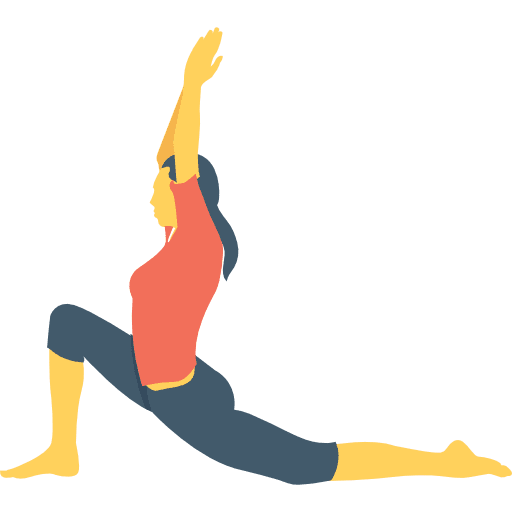 Exercise activities woman exercise icon