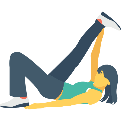 Exercise woman activities people icon