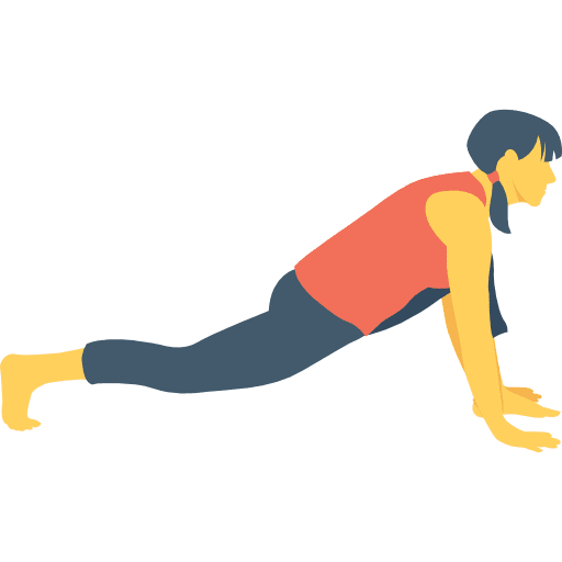 Exercise woman physical activity exercise icon