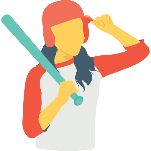 Baseball player baseball player human people icon