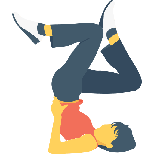 Excercise activities people woman icon